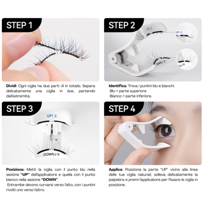 EquiLashes™ Ciglia Magnetiche Premium
